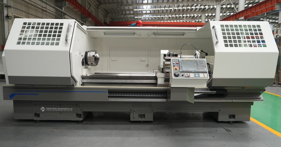 DMTG Factory Flat Bed CNC Lathe Machine Preice